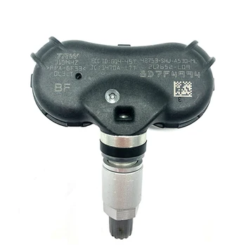4 ADET araba lastik basıncı izleme sensörü TPMS HL9116 42753-SHJ-A530-M1 Honda 315MHz için