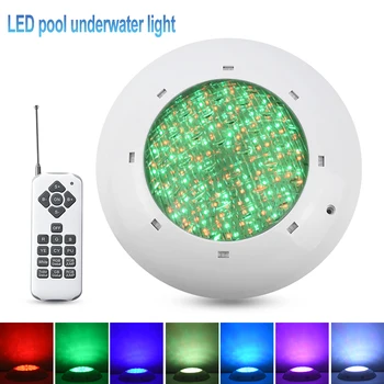 5 adet / grup LED sualtı ışığı ABS plastik Duvar yüzme havuzu ışıkları 12 V Çok renkli değiştirilebilir yüzme havuzu Lambası 12 W
