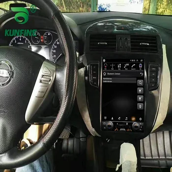 Tesla Ekran Octa Çekirdek 4 GB RAM 64GM ROM Android 10.0 Araba DVD GPS Oynatıcı Deckless Araba Stereo Nissan Tiida 2011-İçin Radyo
