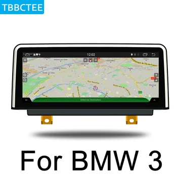 BMW 3 Serisi için 2017 2018 2019 EVO Araba Android Multimedya oyuncu ekranı dokunmatik ekran GPS Navigasyon Radyo Stereo Ses Kafa
