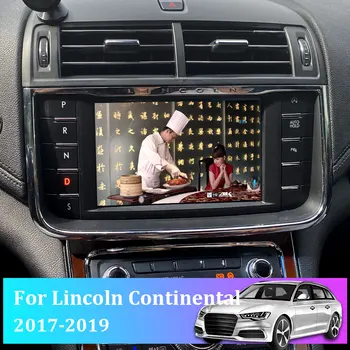Lincoln Continental 2017-2019 Için Oonaıte Araba Radyo 128 GB Ses Android Multimedya Oynatıcı GPS Navigasyon Dokunmatik Ekran