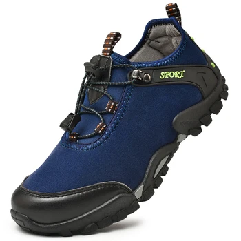 Kaymaz yürüyüş ayakkabıları Erkekler İçin Nefes Taktik Tırmanma trekking ayakkabıları Unisex Açık Tasarımcılar Popüler spor ayakkabılar Trendy