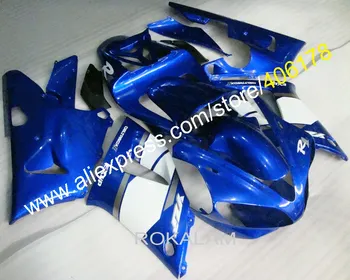 Motosiklet Satış Sonrası Kiti YZF1000 R1 Fairing Yamaha YZF R1 2000 2001 Mavi Beyaz Siyah Grenaj (Enjeksiyon Kalıplama)