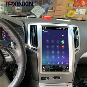 Android PX6 Tesla Tarzı Ekran Araba Radyo Infiniti G G25 G37 2007-2013 Multimedya Video Oynatıcı Navigasyon Stereo GPS 2 din
