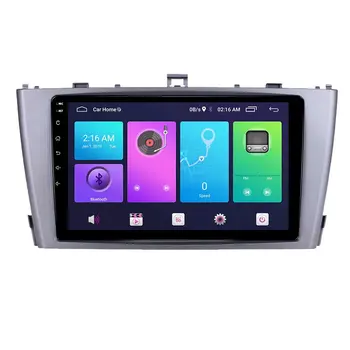 TOYOTA Avensis 2009-Için 2din Aksesuarları Araba Android Multimedya Oynatıcı Radyo 9 inç Ekran DSP Stereo GPS Navigasyon Sistemi