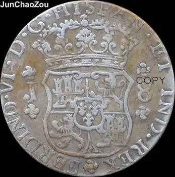 Meksika 1762 J. 8 REALES Dolar 90 % Gümüş Kopya Paralar