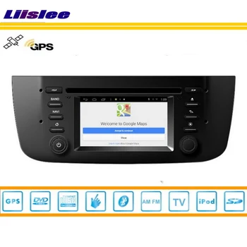 Fiat Punto için 2012 ~ 2013 Araba GPS Nav Navı Harita Navigasyon Radyo Stereo TV DVD iPod BT HD Ekran S160 Multimedya Sistemi
