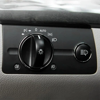 Araba Dashboard Ön Far Anahtarı Düğmesi Değiştirme Paneli ayar kapağı Mercedes Benz W211 E Sınıfı 2003-2008