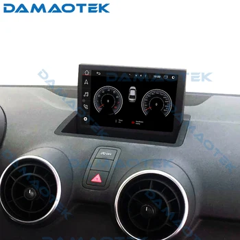 DamaoTek 8 inç Android 10.0 Araba Multimedya Oynatıcı GPS Radyo Stereo 4+128G Audi A1 2010 + araba kafa ünitesi kablosuz carplay