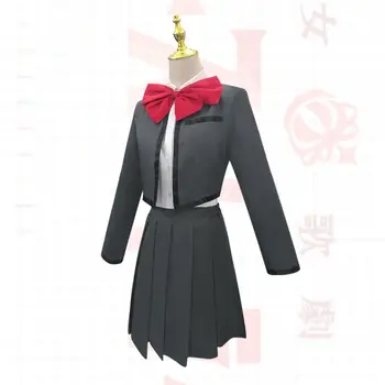 Anime Cosplay Kostüm Müzikal Revue Starlight Kostüm Cennet Shinya üniforma kadın üniforma Ceket / Gömlek / Kravat / Etek