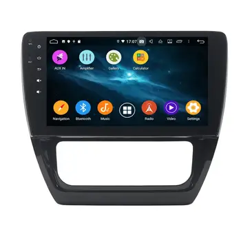 İki din araba multimedya oynatıcı gps Volkswagen SAGİTAR 2012 2013 için araba android 9.0 sistemi gps navigasyon radyo ana ünite dsp