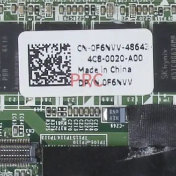 CN-0F6NVV 0F6NVV DELL XPS 9333 Için ı7-4650U Laptop anakart DAD13CMBAG0 SR16H DDR3 Dizüstü Anakart