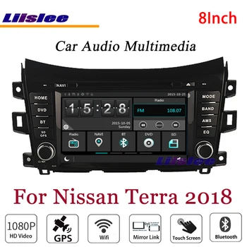 Nissan Terra 2018 için Araba Android Multimedya DVD Oynatıcı GPS Navigasyon DSP Stereo Radyo Video Ses Kafa Ünitesi 2din Sistemi