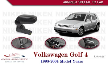 Volkswagen Golf 4 için Kol Dayama 1998-2004 Araba Aksesuarları saklama kutusu Kolay Yüklemek Evrensel Bardak Tutucu İç Oto Şarj USB