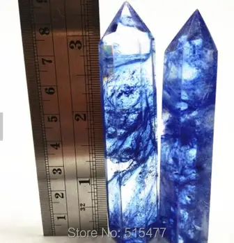Satış Kozmetoloji mavi erime taş kristal masaj noktaları / erime taş kuvars noktaları için hediye