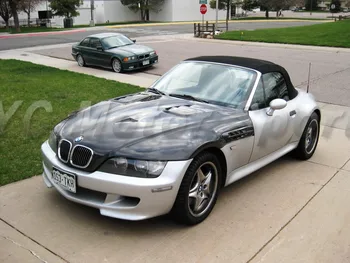 Araba Aksesuarları Karbon Fiber MT Stil Hood Kapak Fit Için 1996-2002 BMW Z3 Hood Bonnet Araba-styling