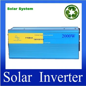 Ücretsiz Kargo 60vdc 230vac 2000 W sinusoide pura convertitore solare 4000 w tepe 2000 W invertör saf sinüs dalga