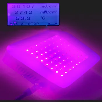 Ultraviyole yüksek-güç LED lamba, kür tutkal için kullanılan, reçine kür, kür reçine kaplama 3D yazıcı floresan algılama