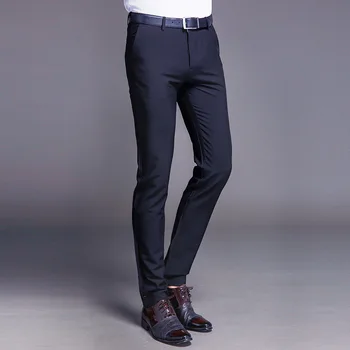 2021 Yeni Kış Yüksek Kaliteli Erkek Rahat Pantolon Yeni Moda Erkek Sıcak Uzun Pantolon