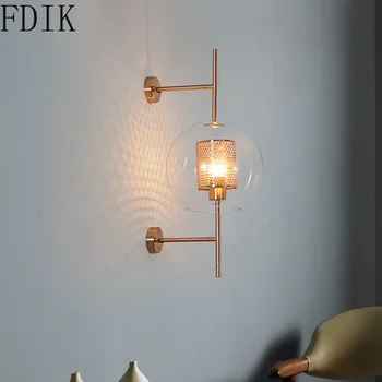 Post-modern yaratıcı Led duvar ışık oturma odası yatak odası başucu koridor koridor duvar lambaları İskandinav ev dekor aydınlatma armatür
