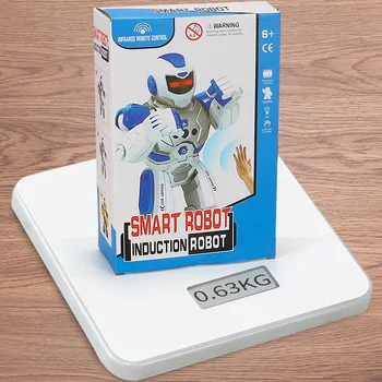 Indüksiyon Robot çocuk oyuncakları İngilizce Sürüm Sing Dans led ışıkları Ile Uzaktan Kumanda Robot oyuncak eğitici oyuncaklar hediyeler