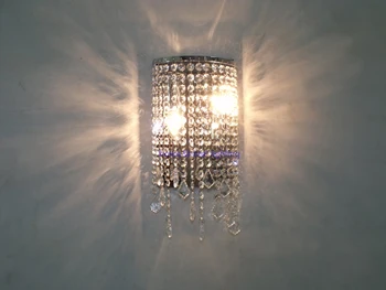 Ayna ön koridor koridor duvar ışık led kristal duvar lambası modern duvar ışıkları led ayna ışık lambası led kristal duvar ışıkları