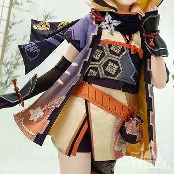 Anime Genshin Darbe Sayu Oyunu Takım Elbise Üniforma Kuyruk Cosplay Kostüm Cadılar Bayramı Karnaval Parti Kıyafet Kadınlar Için YENİ