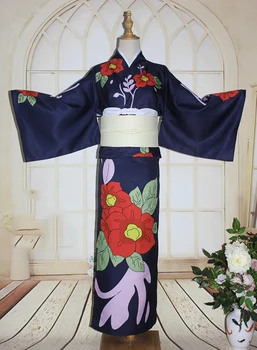 Anime Iblis Slayer Kimetsu hiçbir Yaiba Tamayo Kimono Üniforma Cosplay Kostüm Cadılar Bayramı Takım Elbise Kadınlar Için Kıyafet Yeni 2019