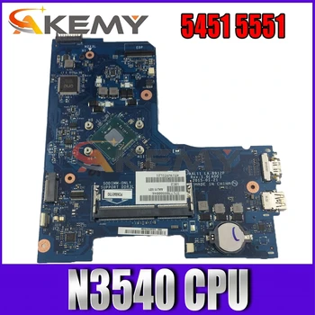 Akemy Laptop Anakart Dell ınspiron 5451 5551 IÇİN AAL11 LA-B912P Pentium N3540 CPU CN-00V51V 0V51V Anakart 100 % Test