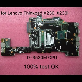 Thinkpad için x230 x230i dizüstü placa-mãe com İ7 cpu orijinal ıntegrado 100 % totalmente testado tamam