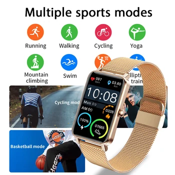 2021 Yeni akıllı saat Erkekler 1.57-inç Kalp Hızı Spor ızci Saatler IP68 Su Geçirmez Kadın huawei için akıllı saat Xiaomi Telefon