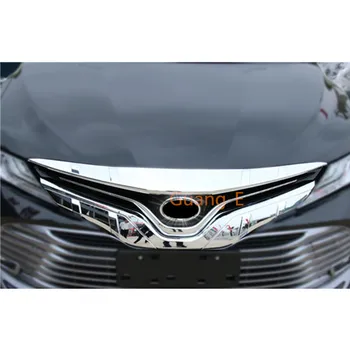 Toyota için Yeni Camry XV70 2017 2018 2019 2020 2021 araba kılıfı Tampon Motor Kafa Trim Ön ızgara ızgara ızgara Çerçeve Kenar