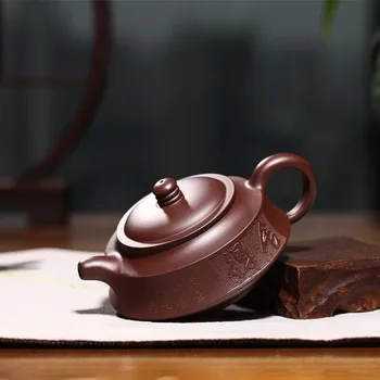 Yixing vivi tarafından tavsiye edilir tüm seyahat için el yapımı kalite Zhou Pan mor kum demlik çay özel hediyeler
