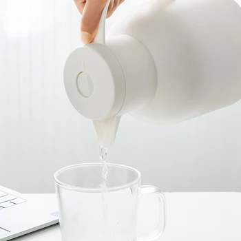 Su ısıtıcısı Büyük Kapasiteli 1.5 L Termos Pot Ofis termos kupa Cam Astar Sürahi Ev Vakum Sürahi Şişe İçin Kahve, süt