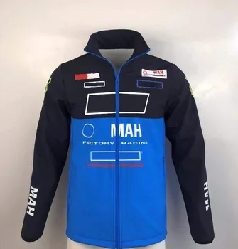 Motosiklet yarış takım elbise 2021 sonbahar ve kış lokomotif rüzgar geçirmez ve düşmeye dayanıklı sıcak ceket ile aynı stil customizat