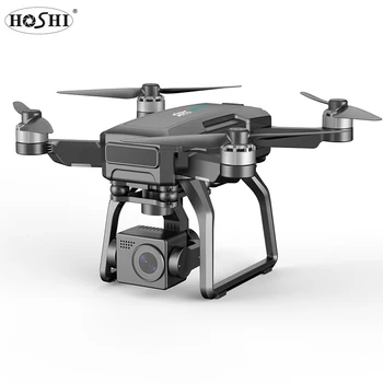 F7 PRO GPS Drone 4 K Çift HD Kamera 3 Eksen Gimbal Hava Fotoğrafçılığı fırçasız Motor Quadcopter RC Mesafe 3 km