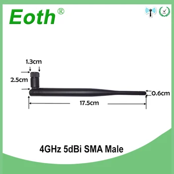 Eoth 20 adet 4G lte anten 5dbi SMA Erkek Konnektör Fiş antenne router harici tekrarlayıcı kablosuz modem antene