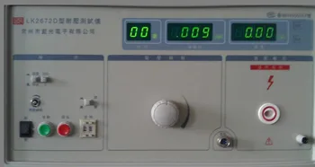 Hızlı varış LANKE LK2672D AC Hi-pot Tester gerilim test cihazı Çıkış voltage0-5KV (AC), kaçak akım aralığı 0-200mA (AC)