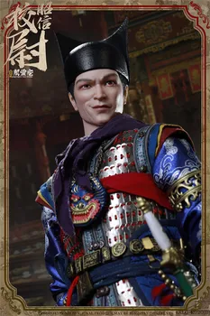 1/6 KLG-R020A / B Ming Hanedanı Serisi - Zhaoxin Okul Kaptanı Ming Hanedanı Jinyiwei Hareketli Kukla