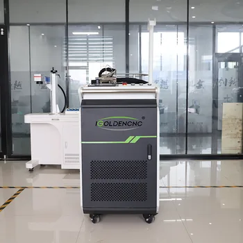 Sürekli el cnc fiber lazer temizleme makinesi taşınabilir pas temizleme makinesi satılık