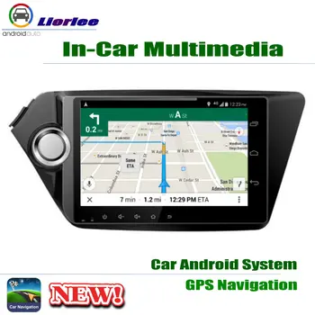 Kıa RİO 3 2011-2017 için GPS Navigasyon Carplayer Android Sistemi RockChip PX5 1080 P 9 