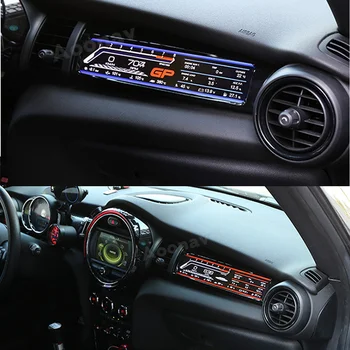 Araba Enstrüman Dashboard BMW Mini Için F55 F56 F57-2020 Co-pilot Yarış Multimedya Ekran Konak Dijital LCD Ekran Android