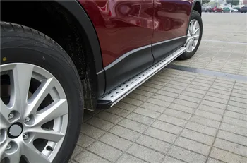 Yüksek Kaliteli Alüminyum Koşu Kurulu Yan Basamak Nerf Bar Mazda CX-5 2012-2016 için Uygun