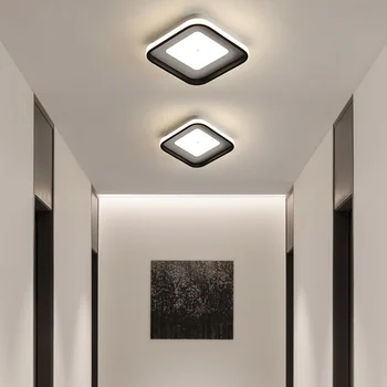 Modern minimalist yatak odası tavan lambası ana yatak odası yaratıcı İskandinav çalışma oturma odası ana lamba led beşgen odası lamba