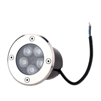 YRANK LED yeraltı ışık 5 W DC12V AC85-265V gömülü gömme Zemin Inground Yard Yolu Peyzaj Lambası Açık Spot aydınlatma