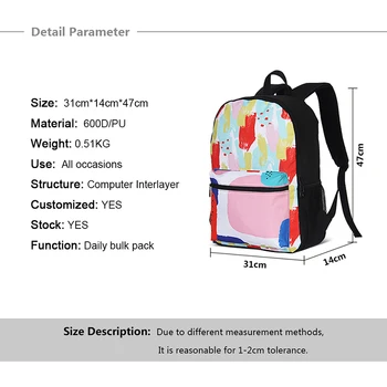 Sırt çantaları Erkek Kız Spor Pateni 3D Baskı Okul Çantası Genç gizli sakli Konusmalar Casual Daypacks Laptop Backbag Mochila Escolar