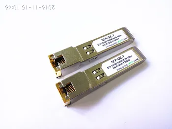 2 adet/grup Fiber Optik 1000base-T Bakır SFP GLC-T Alıcı-verici Modülü RJ45 Konektörü İyi Fiyat Kaliteli Ürünler