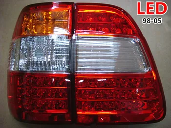 RQXR Led kuyruk ışık fren lambası sürüş ışıkları dönüş sinyali meclisi Toyota land cruiser LC100 FZJ100 UZJ100 4500 4700 98-07