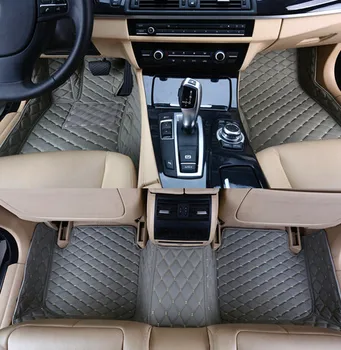 En kaliteli paspaslar! BMW 640i Gran Coupe 2017-2013 için özel özel otomobil paspaslar 640i için su geçirmez halılar, ücretsiz kargo