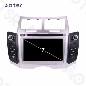 AOTSR 7 inç Android 10.0 Araba DVD Stereo Multimedya Ana Ünite TOYOTA YARİS 2005-2011 için Otomatik PC Radyo GPS Navigasyon Video Ses